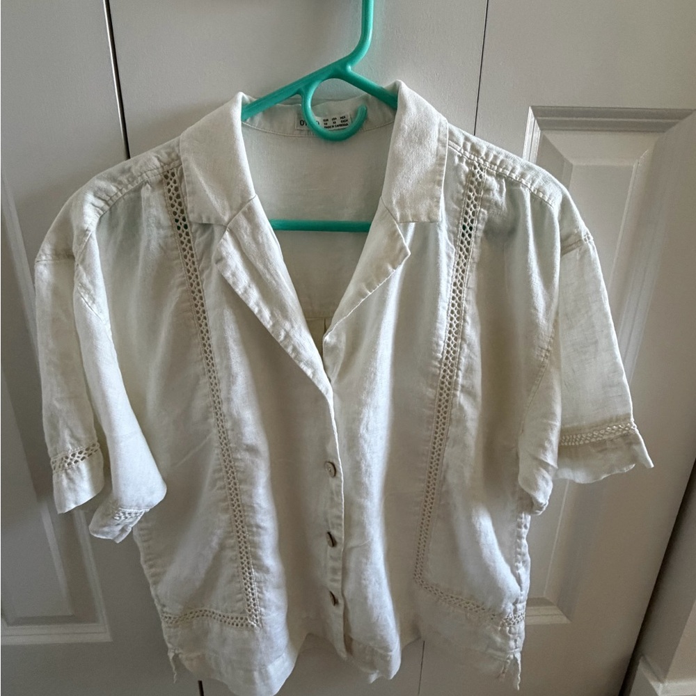 White Button Down Shirt
